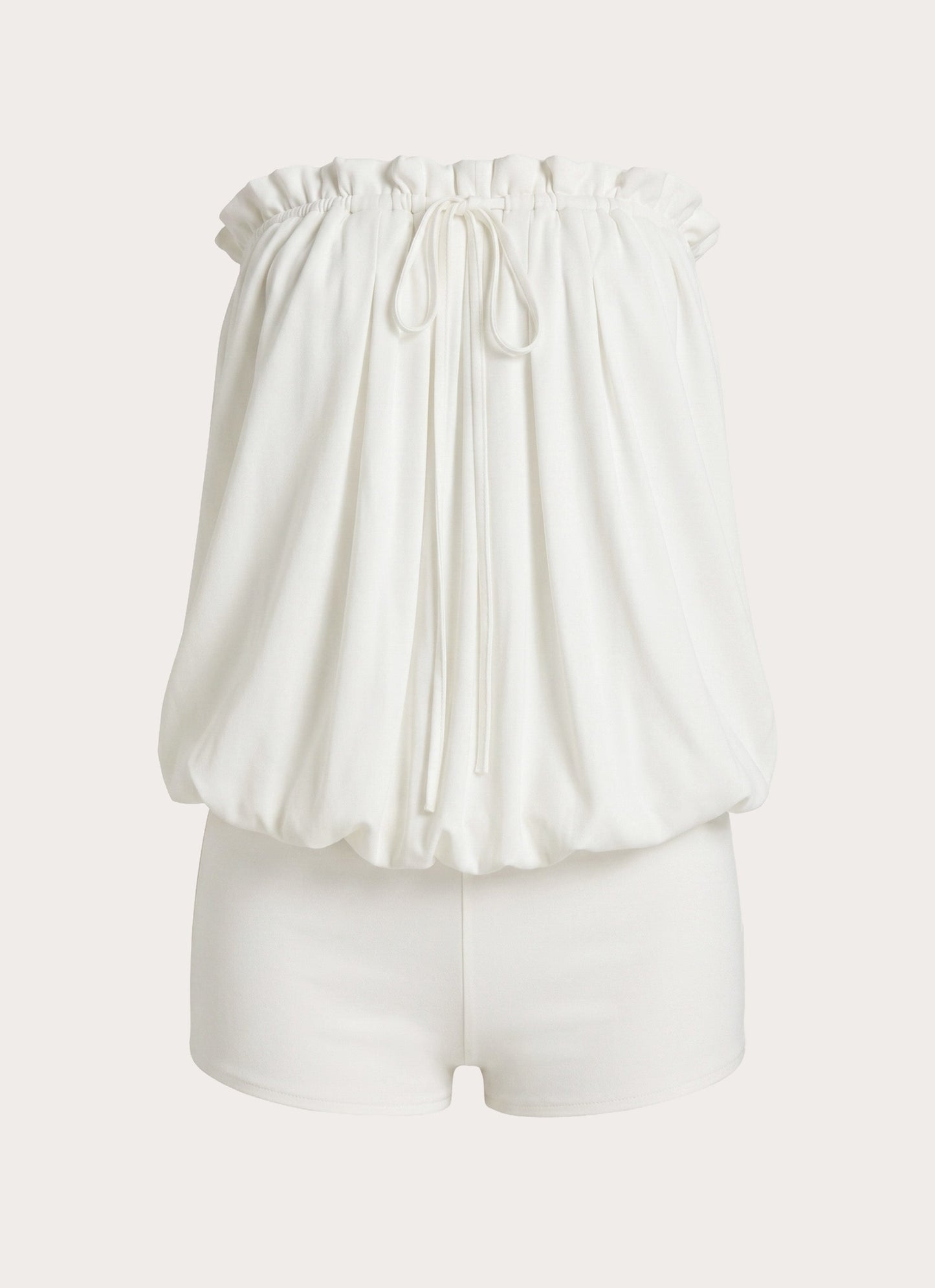 Down For You Playsuit - White