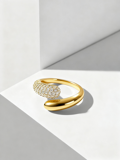 Double-Headed Snake Shaped Ring
