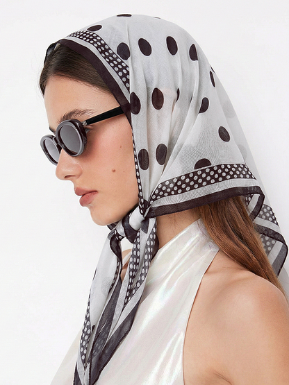 Polka Dot Fashion Scarf