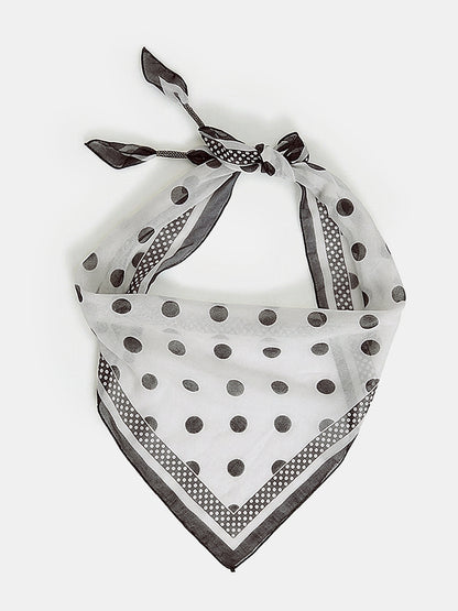 Polka Dot Fashion Scarf