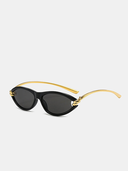 Retro Narrow Cat Eye Sunglasses