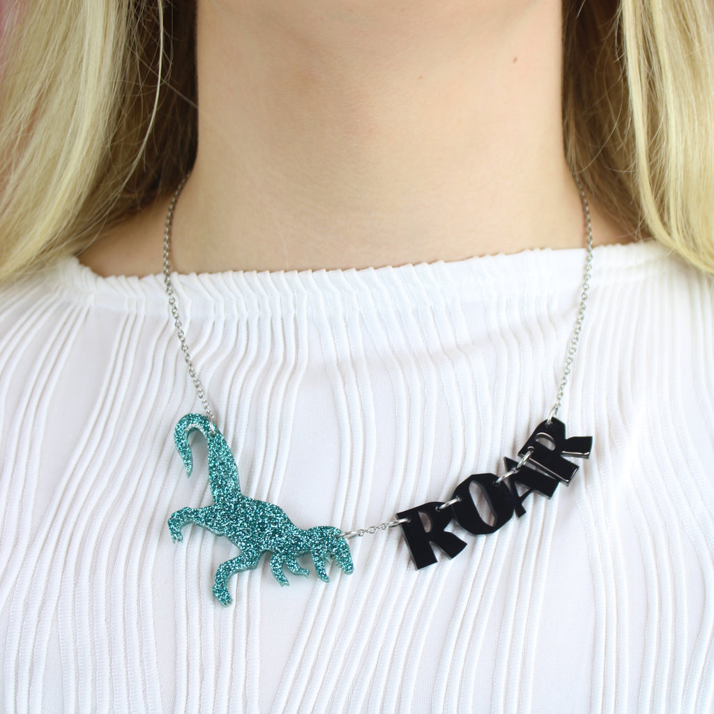 Roar Dinosaur Necklace